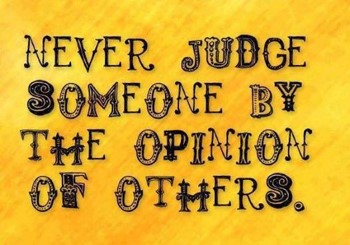 Never Judge